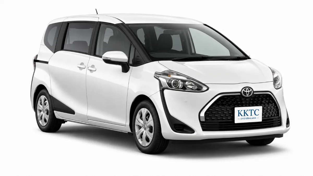 Toyota Sienta kiralama - KKTC Oto Kiralama
